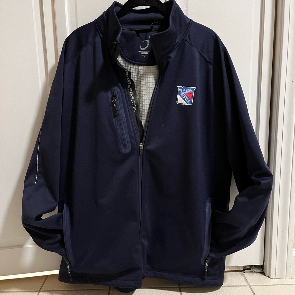 New York Rangers Zero Restriction Jacket